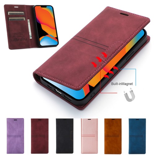 Custodia telefono flip - , pelle
